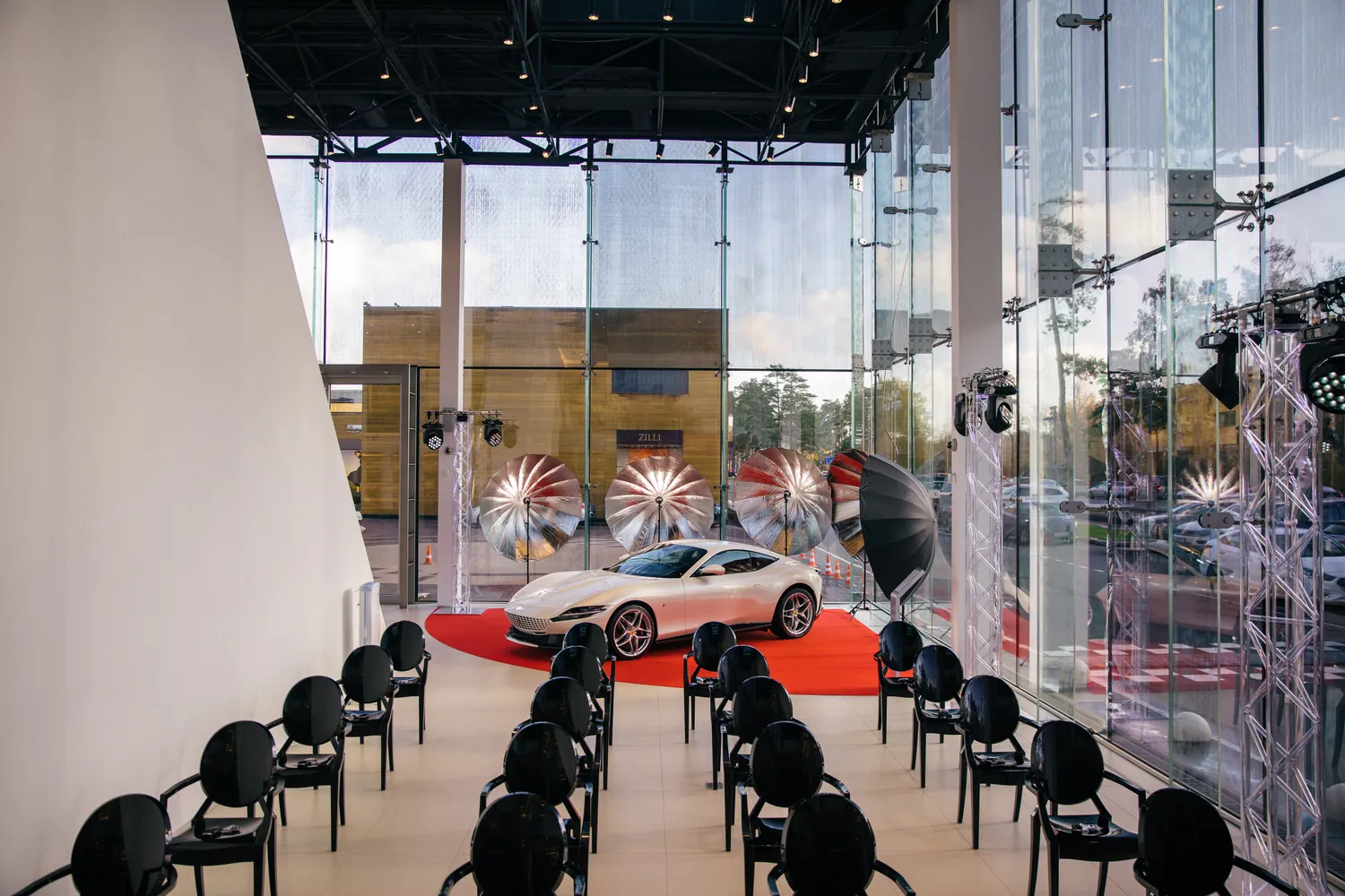 Ferrari & Maserati — car launch and client event