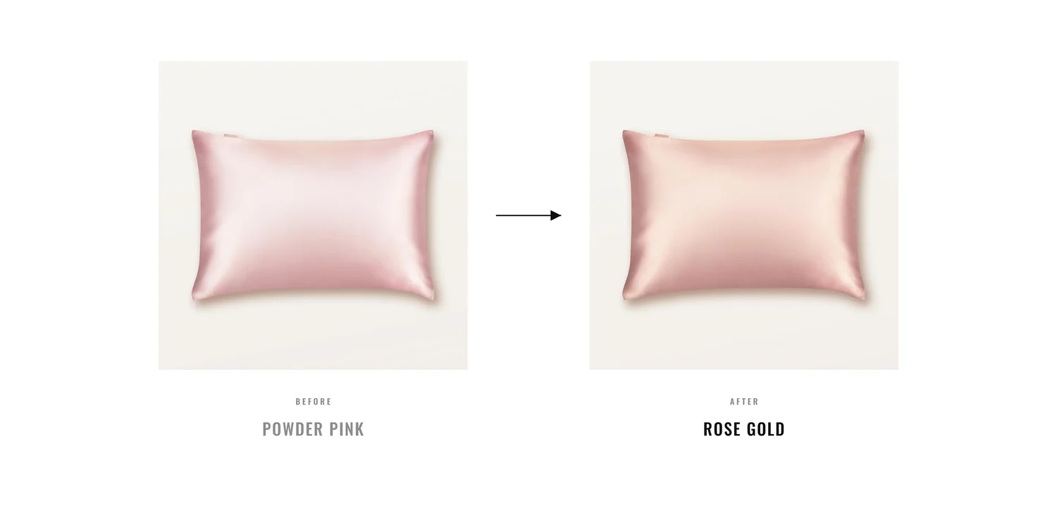 Sleep&Glow — base shade renovation from powder pink to rose gold