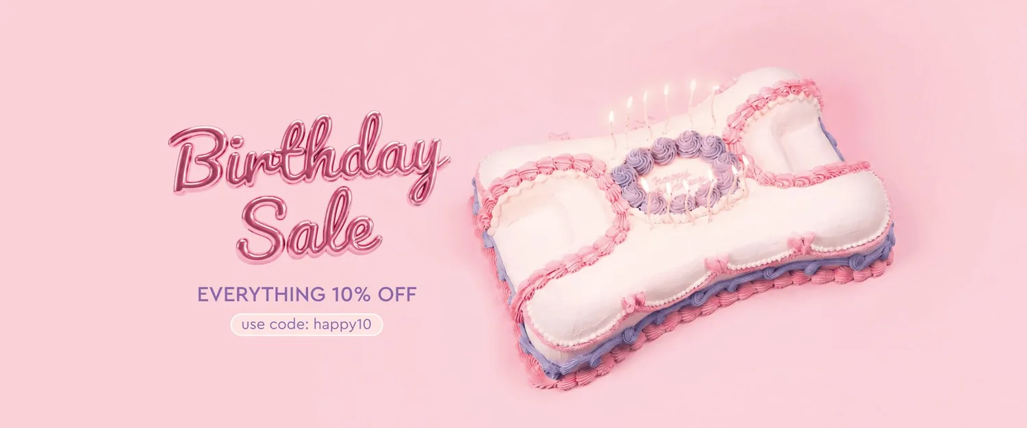 Sleep&Glow — Birthday sale campaign