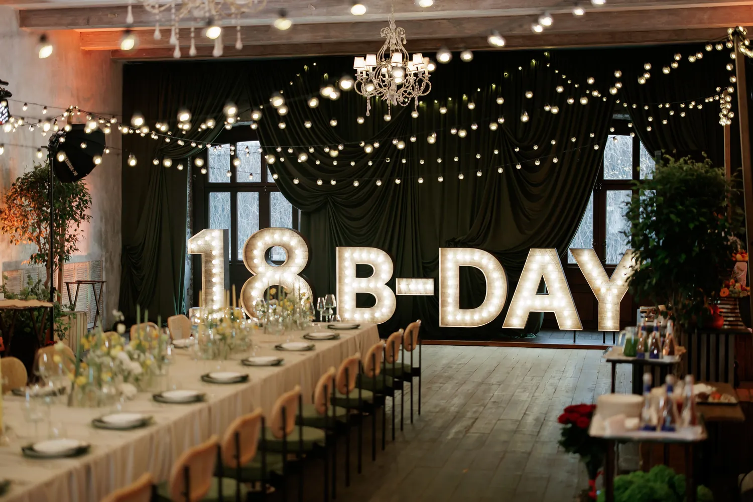 18 years — birthday celebration