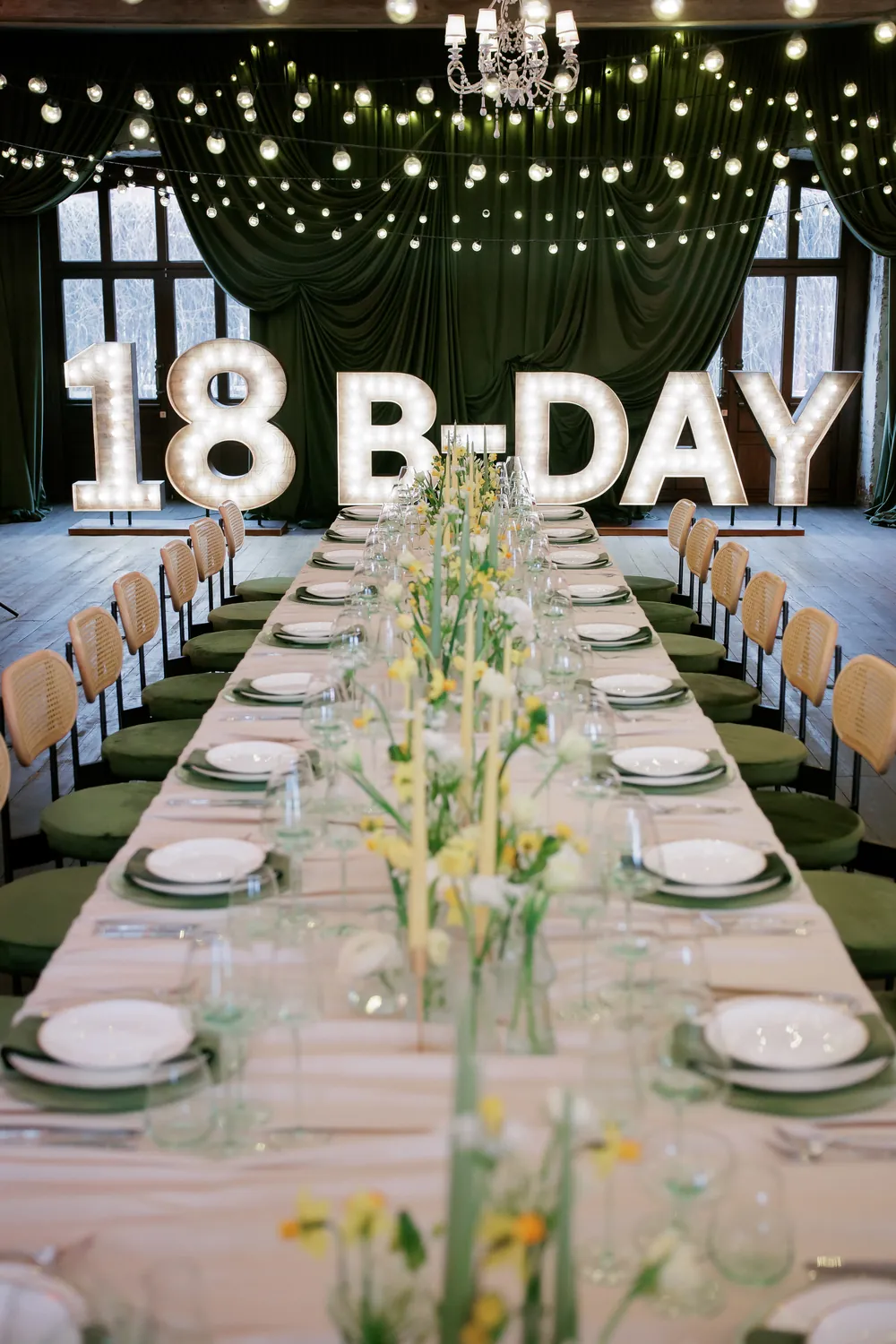 18 years — birthday celebration